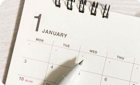 カレンダーの写真