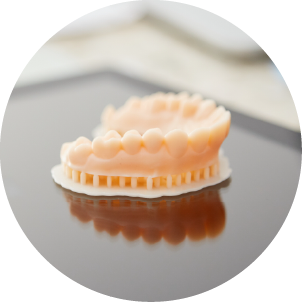 歯の型取りの画像